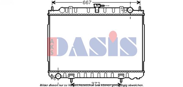 AKS DASIS Radiators, Motora dzesēšanas sistēma 070122N